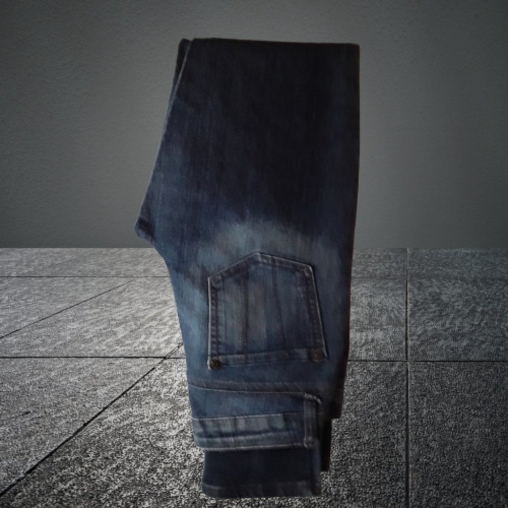 Miley Cyrus Max Azria Straight Leg Jeans Juniors Size 5 - Picture 5 of 9